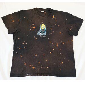 Supreme Ghost Rider Tee Marvel T-shirt Black Customized L